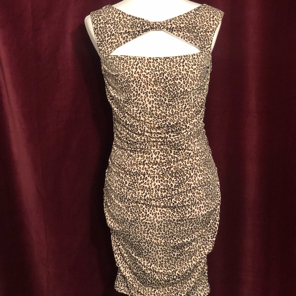 Betsey Johnson Cheetah Print Dress